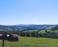 Pohled na Suchý vrch a Bukovskou hornatinu